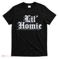 Lil Homie Hip Hop Lowrider Chicano West Coast T-Shirt thumb 0