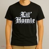 Lil Homie Hip Hop Lowrider Chicano West Coast T-Shirt thumb 3