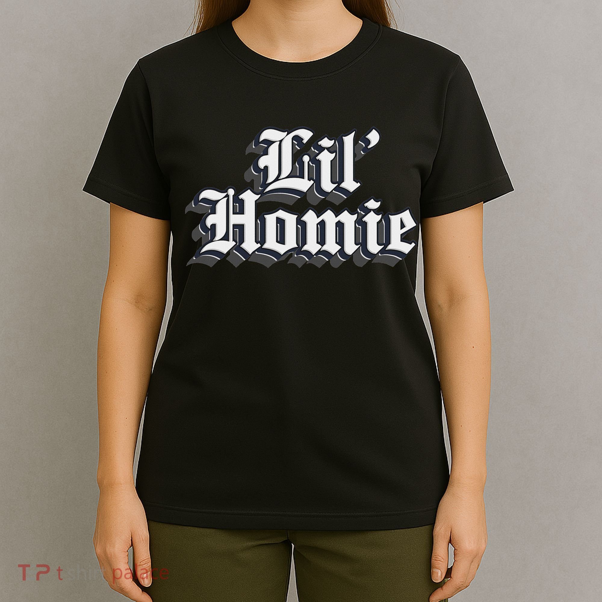 Lil Homie Hip Hop Lowrider Chicano West Coast T-Shirt