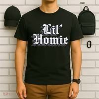 Lil Homie Hip Hop Lowrider Chicano West Coast T-Shirt thumb 6