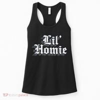 Lil Homie Hip Hop Lowrider Chicano West Coast Women's Tank Top thumb 0