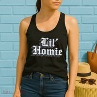 Lil Homie Hip Hop Lowrider Chicano West Coast Women's Tank Top thumb 2