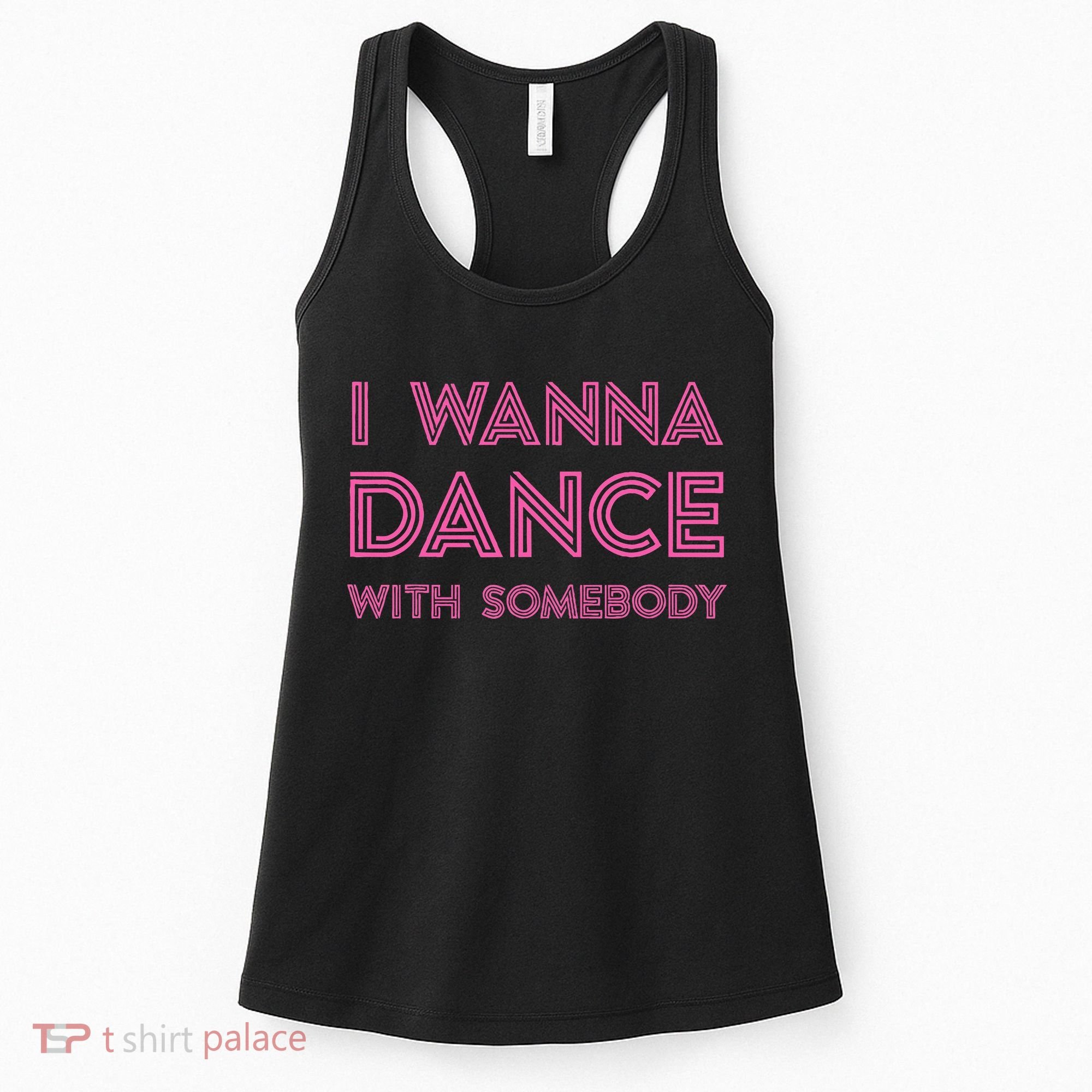 Lyriclyfe Hoodie I Wanna Dance With Somebody Women's Tank Top