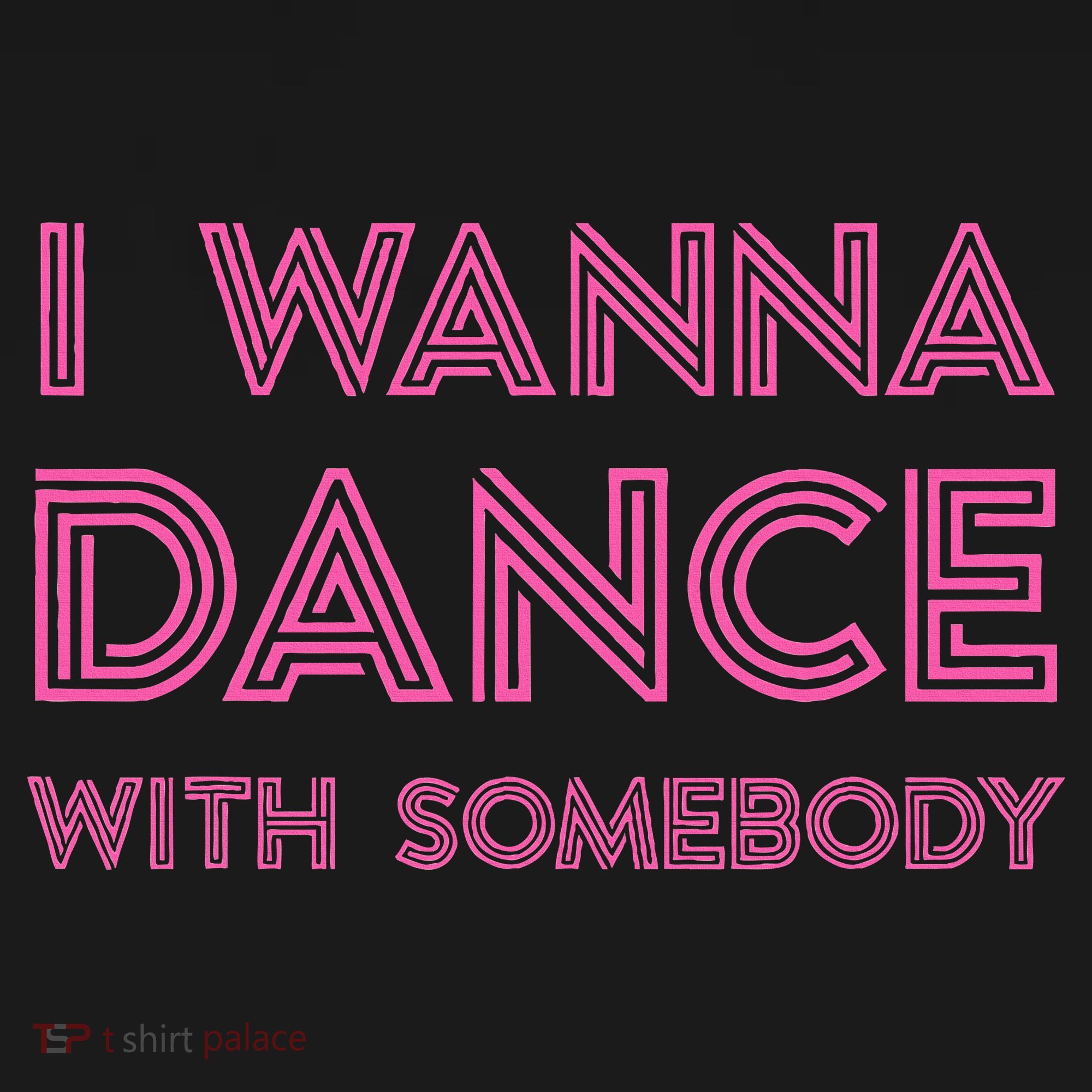 Lyriclyfe Hoodie I Wanna Dance With Somebody Women's Tank Top
