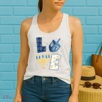 Love Hanukkah Jewish Festive Holiday Women's Tank Top thumb 2