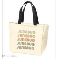 Love Heart Junebug Grunge Style Black Junebug Tote Bag thumb 3