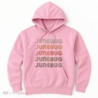 Love Heart Junebug Grunge Style Black Junebug Hoodie thumb 0