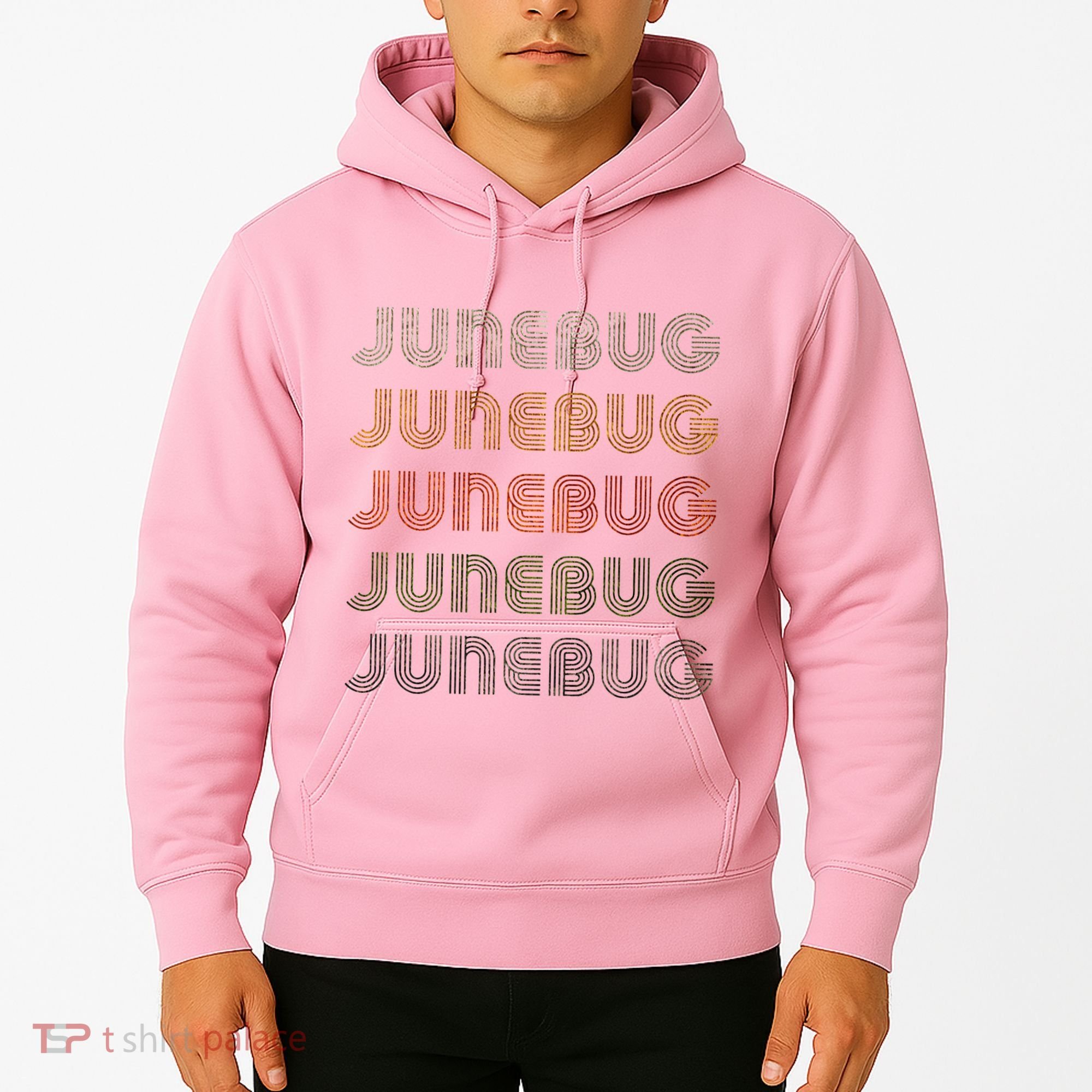 Love Heart Junebug Grunge Style Black Junebug Hoodie