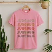 Love Heart Junebug Grunge Style Black Junebug T-Shirt thumb 2