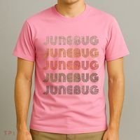 Love Heart Junebug Grunge Style Black Junebug T-Shirt thumb 3