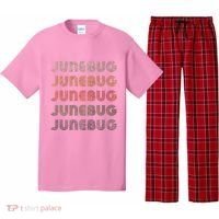 Love Heart Junebug Grunge Style Black Junebug Pajama Set thumb 0