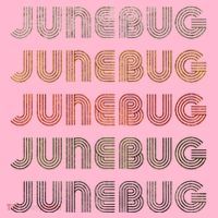 Love Heart Junebug Grunge Style Black Junebug Mousepad thumb 1