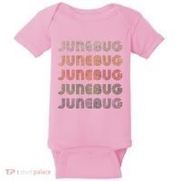 Love Heart Junebug Grunge Style Black Junebug Baby Bodysuit thumb 0