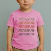 Love Heart Junebug Grunge Style Black Junebug Toddler T-Shirt thumb 2