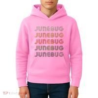 Love Heart Junebug Grunge Style Black Junebug Kids Hoodie thumb 4