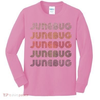 Love Heart Junebug Grunge Style Black Junebug Kids Long Sleeve Shirt