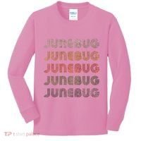 Love Heart Junebug Grunge Style Black Junebug Kids Long Sleeve Shirt thumb 0