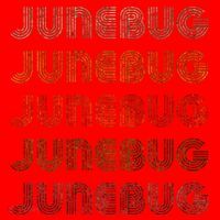 Love Heart Junebug Grunge Style Black Junebug Santa Hat thumb 1