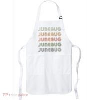 Love Heart Junebug Grunge Style Black Junebug Apron thumb 0
