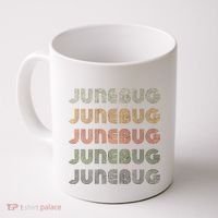 Love Heart Junebug Grunge Style Black Junebug Coffee Mug thumb 0