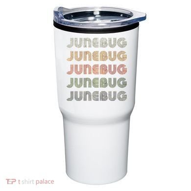 Love Heart Junebug Grunge Style Black Junebug Tumbler