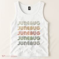 Love Heart Junebug Grunge Style Black Junebug Tank Top thumb 2