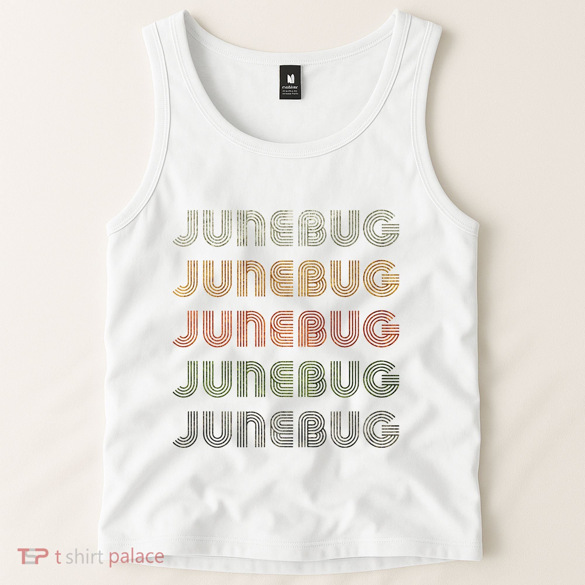 Love Heart Junebug Grunge Style Black Junebug Tank Top