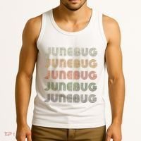 Love Heart Junebug Grunge Style Black Junebug Tank Top thumb 3