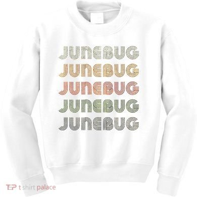Love Heart Junebug Grunge Style Black Junebug Kids Sweatshirt
