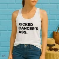 Liam Hendriks Kicked Cancer’s Ass Women's Tank Top thumb 2