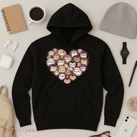 Lovely Hedgehog Lover Hedgehogs Hoodie thumb 3