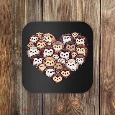 Lovely Hedgehog Lover Hedgehogs Coaster
