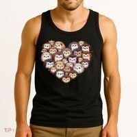 Lovely Hedgehog Lover Hedgehogs Tank Top thumb 3