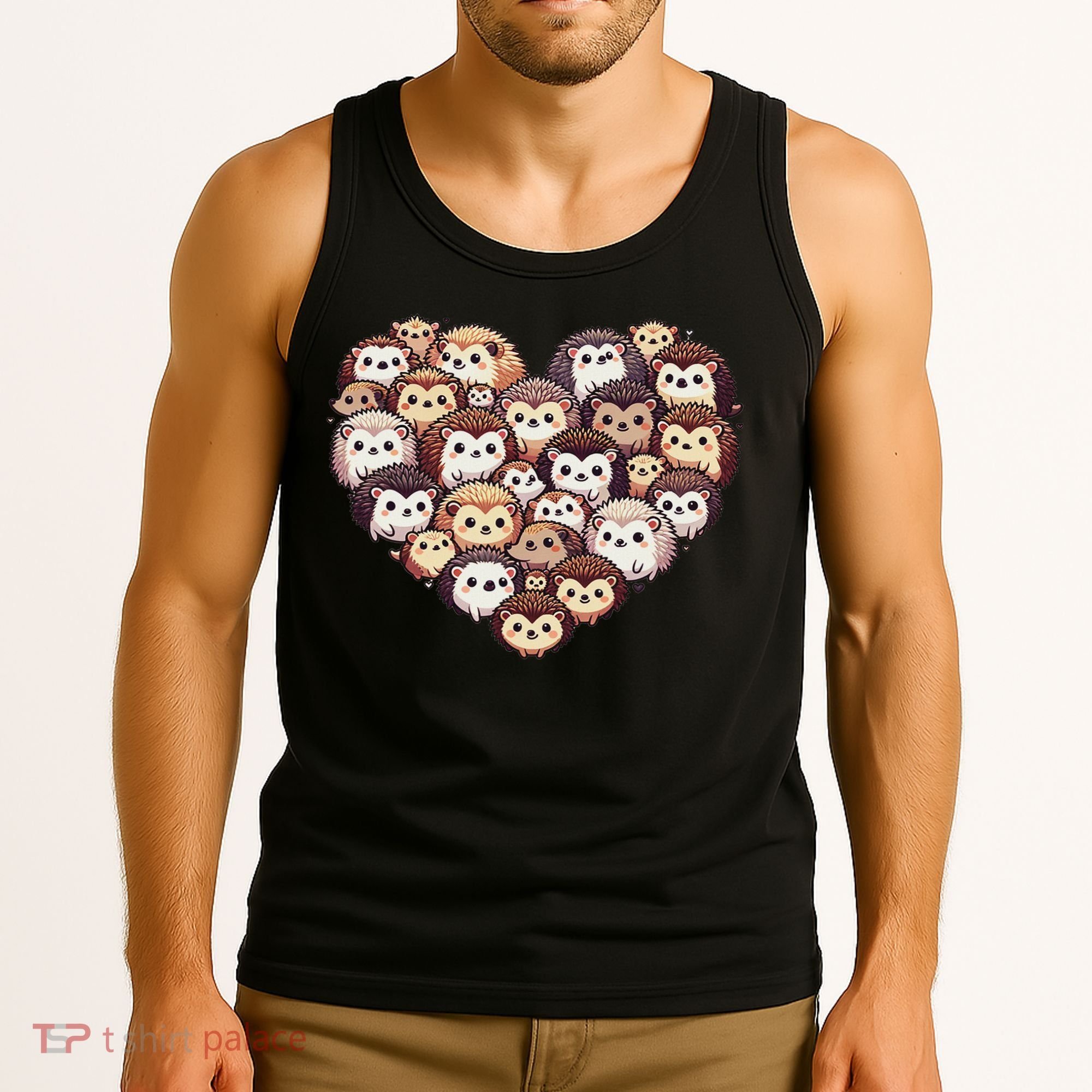 Lovely Hedgehog Lover Hedgehogs Tank Top