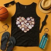 Lovely Hedgehog Lover Hedgehogs Tank Top thumb 4