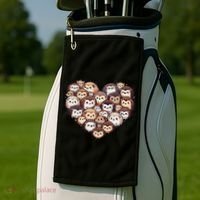 Lovely Hedgehog Lover Hedgehogs Golf Towel thumb 2