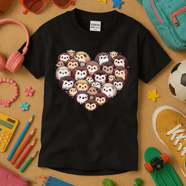 Lovely Hedgehog Lover Hedgehogs Kids T-Shirt