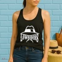 Lowrider Hat La Chicano Cholo Los Angeles Low Rider Women's Tank Top thumb 2