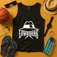 Lowrider Hat La Chicano Cholo Los Angeles Low Rider Tank Top thumb 4