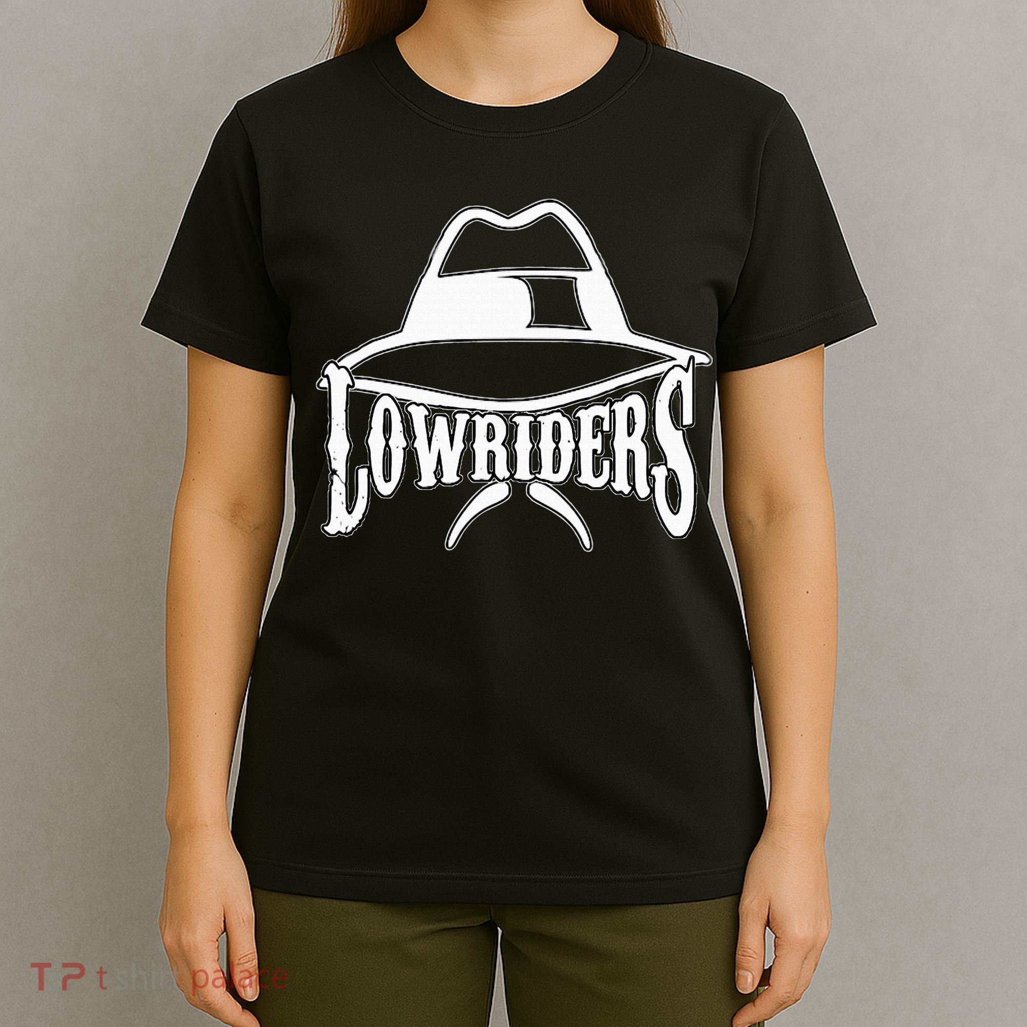 Lowrider Hat La Chicano Cholo Los Angeles Low Rider T-Shirt