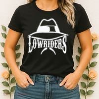 Lowrider Hat La Chicano Cholo Los Angeles Low Rider Women's T-Shirt thumb 2