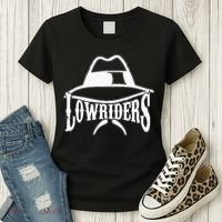 Lowrider Hat La Chicano Cholo Los Angeles Low Rider Women's T-Shirt thumb 3