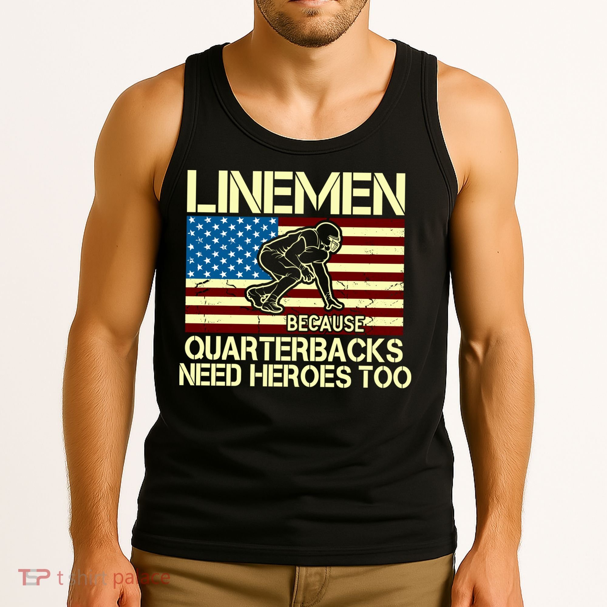 Linemen Heroes Tank Top
