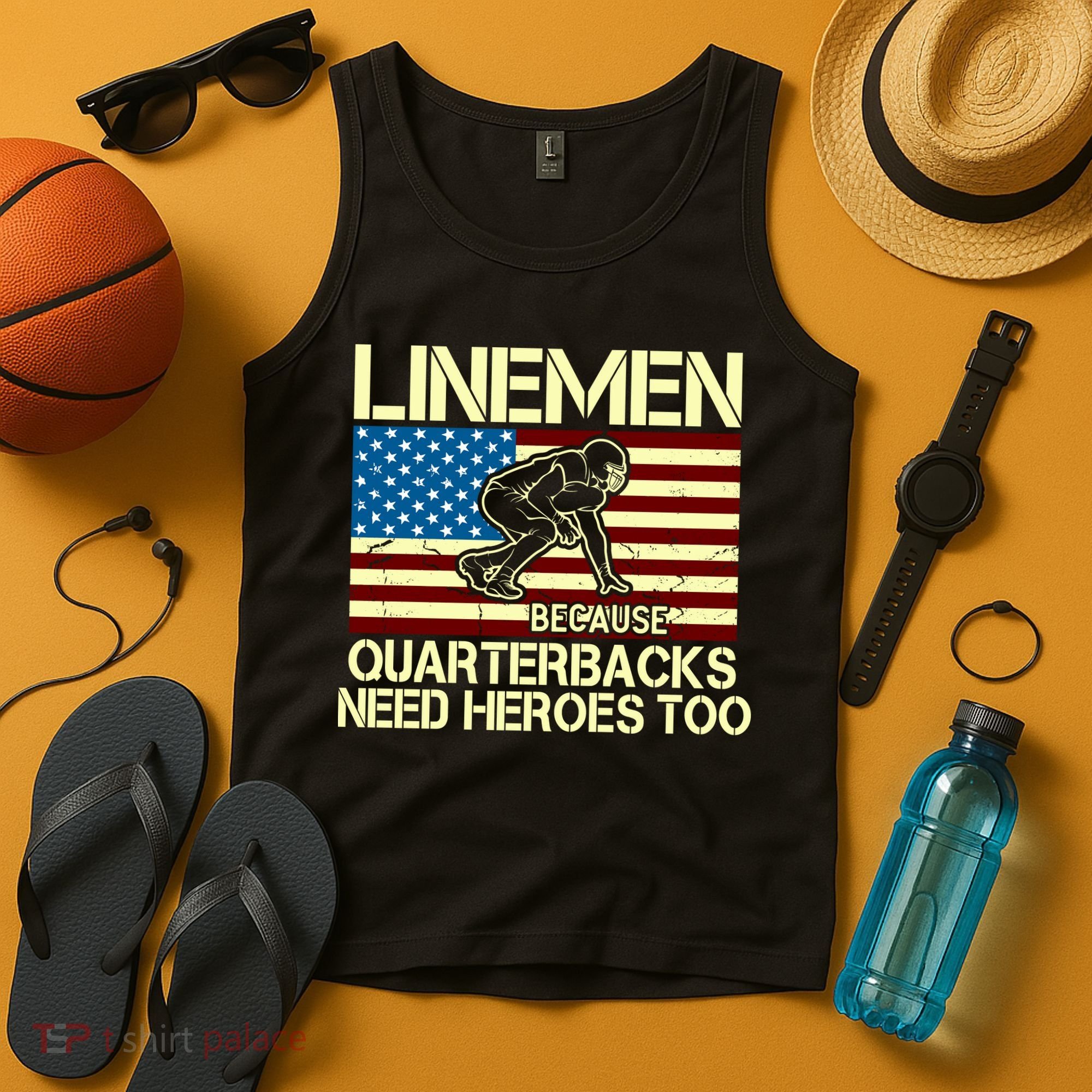 Linemen Heroes Tank Top