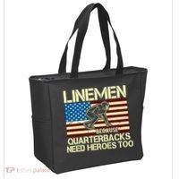 Linemen Heroes Tote Bag thumb 2