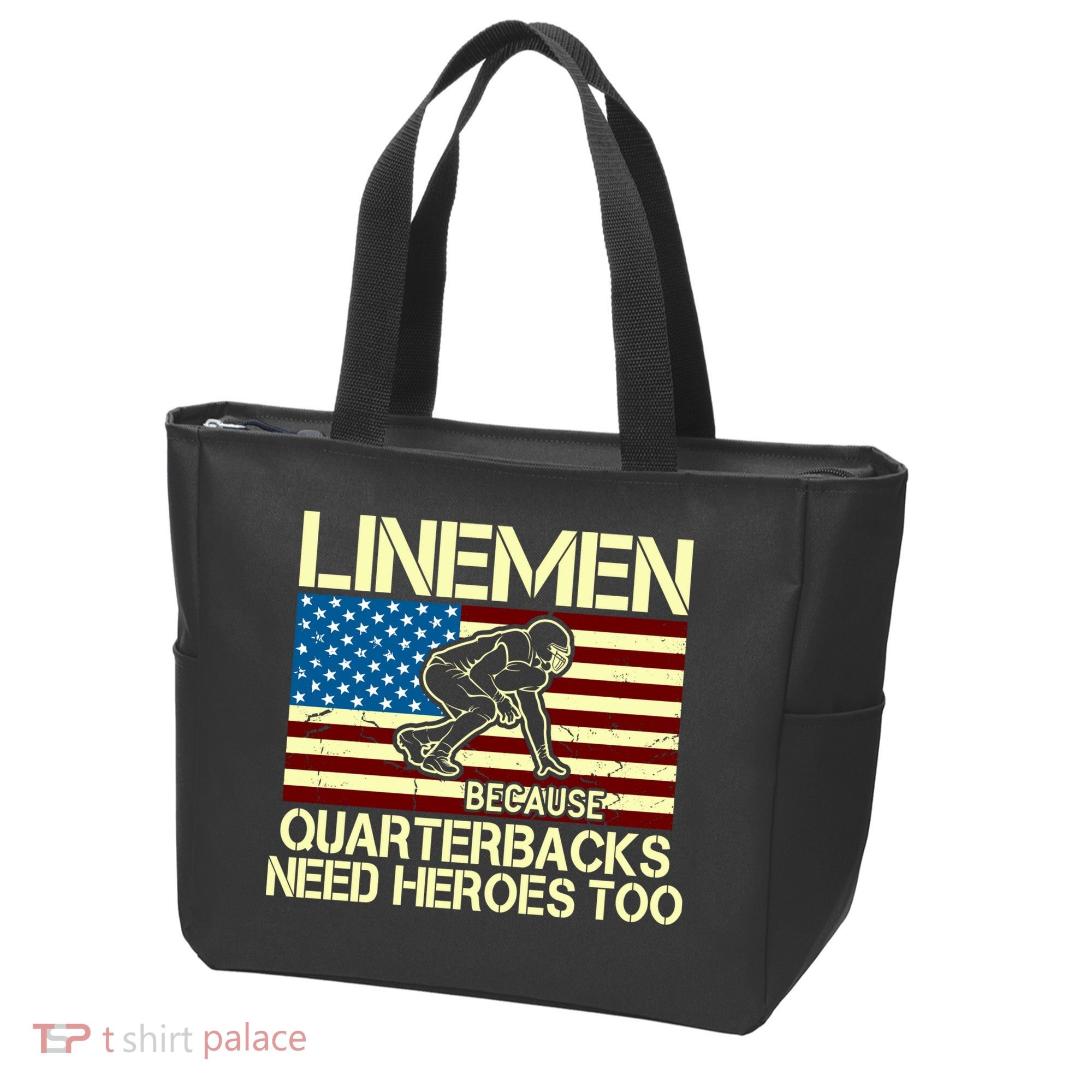 Linemen Heroes Tote Bag