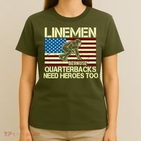 Linemen Heroes T-Shirt thumb 4