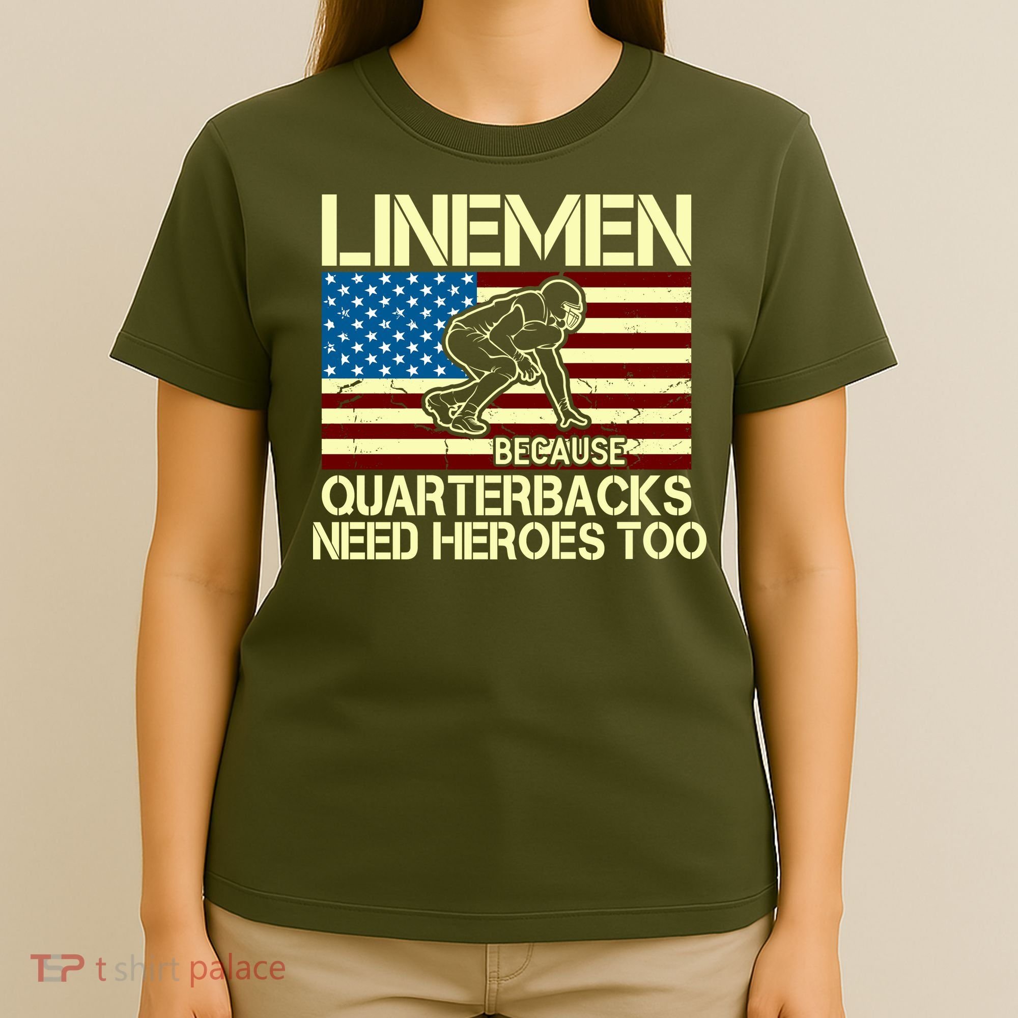Linemen Heroes T-Shirt