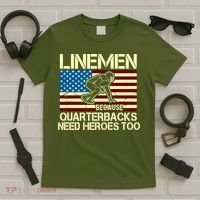 Linemen Heroes T-Shirt thumb 5