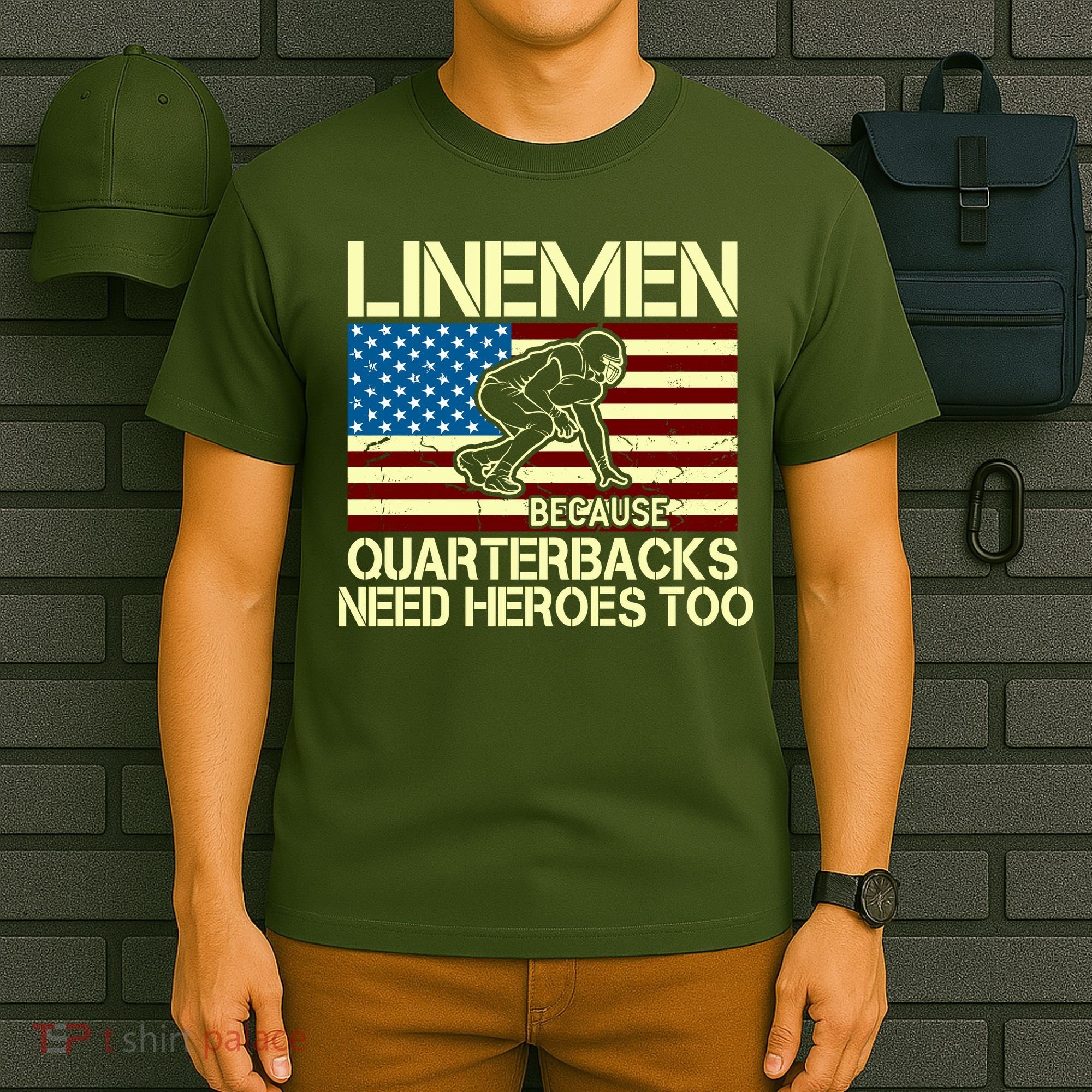 Linemen Heroes T-Shirt